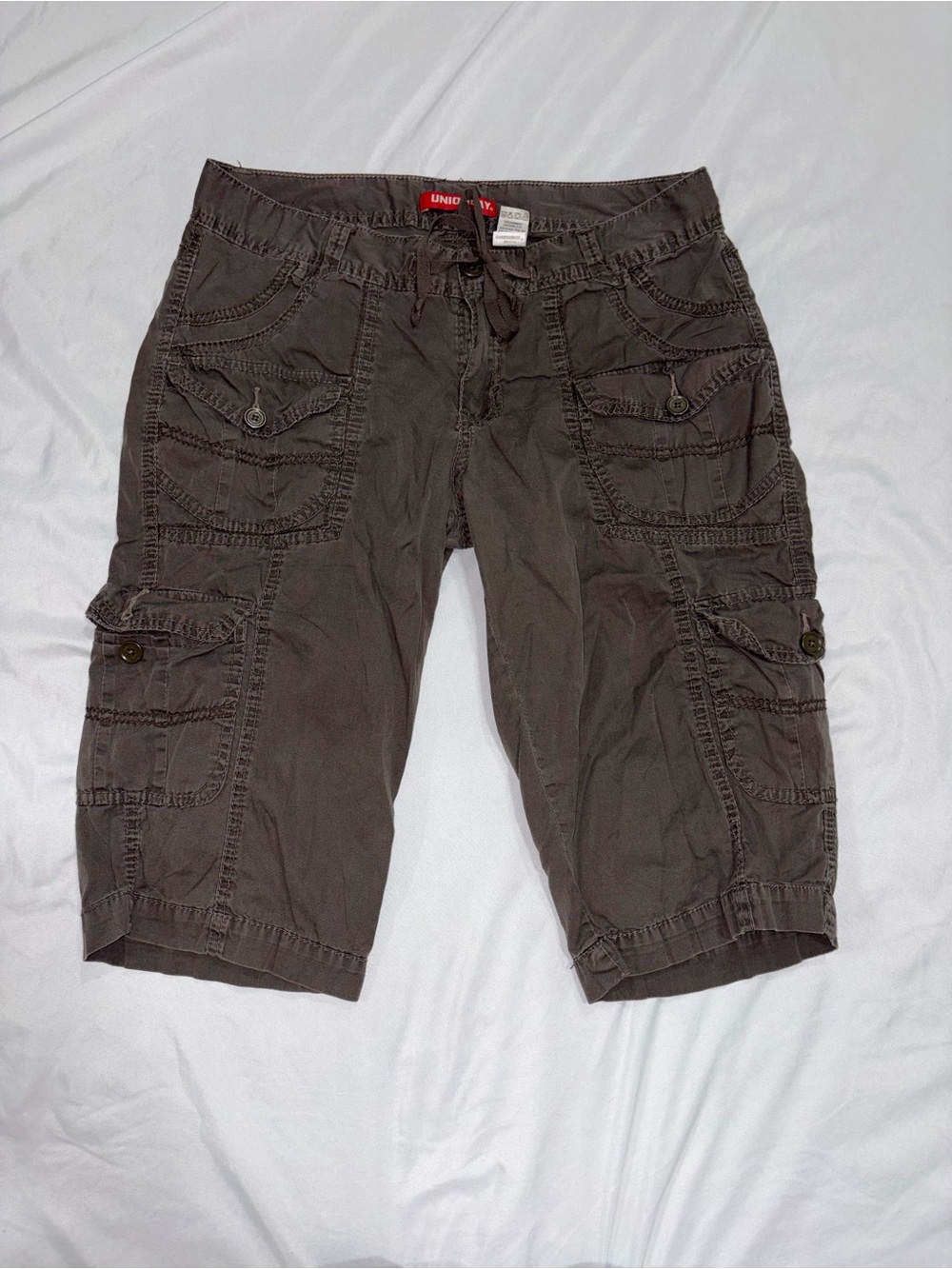 UNIONBAY Men’s Cargo Shorts in Dark Brown